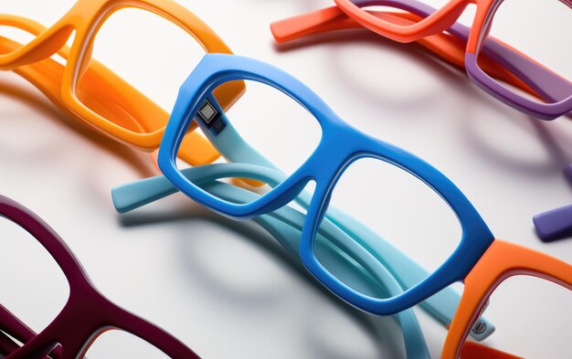 Cadres de lunettes de style thermoplastique résistant aux chocs