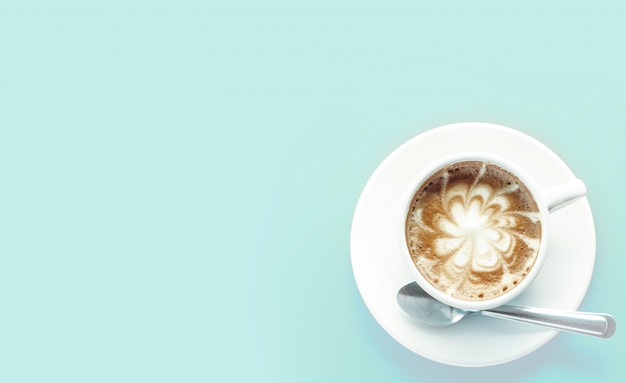 Café d'art espresso chaud