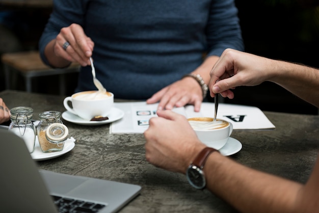 Café Café Collègues Rencontre Amis