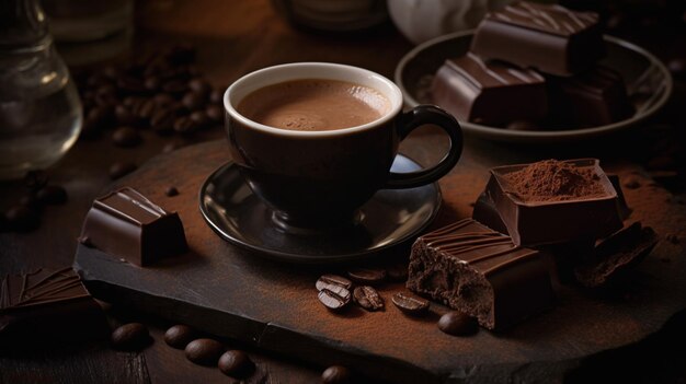 Café et chocolat L'indulgence ultime