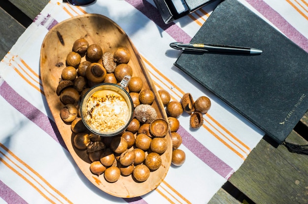 Café con macadamia