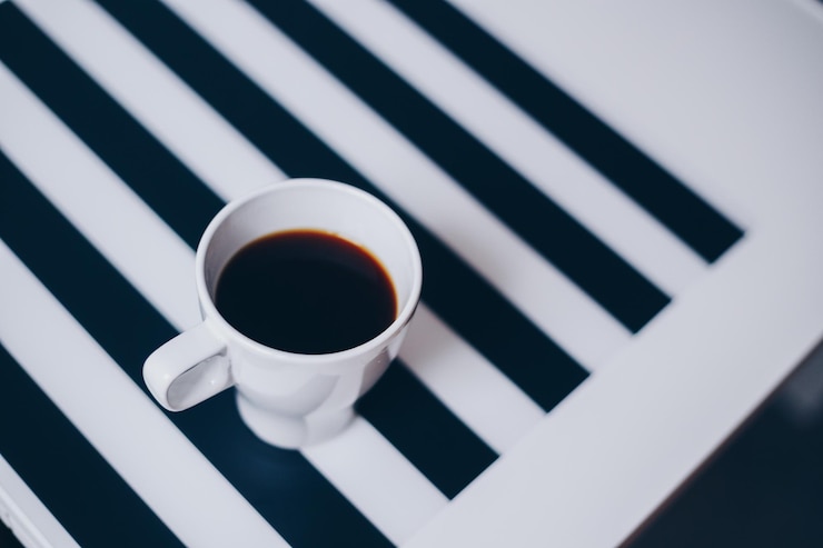 Photo le café du matin.