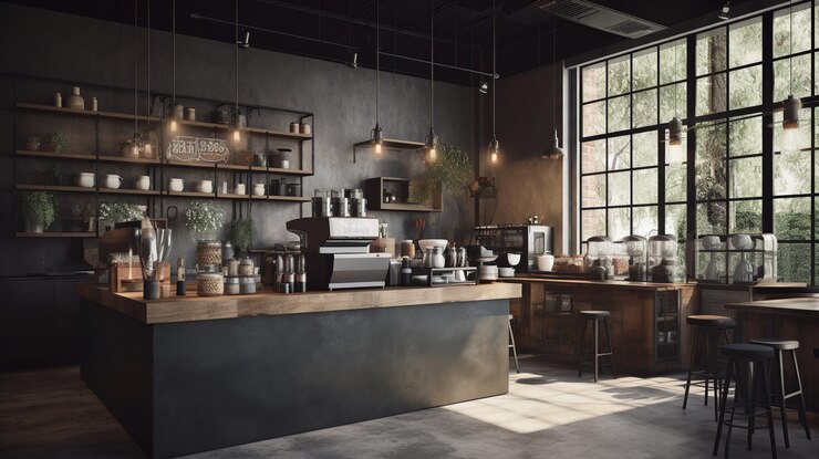 Photo le café du nouveau starbucks.