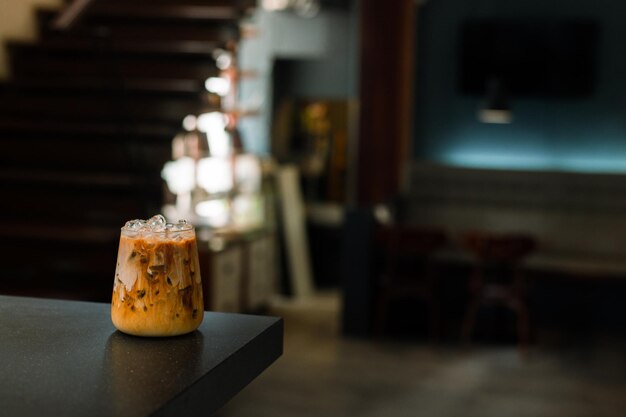 café glacé au lait prêt à boire au café