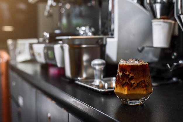 café glacé au lait prêt à boire au café