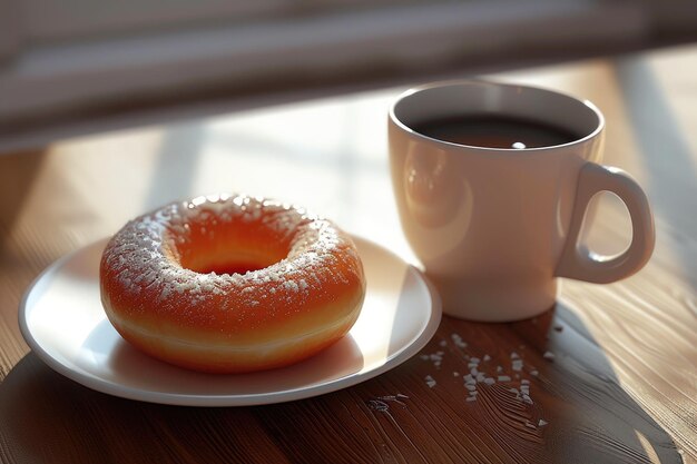 La caféine améliore le goût du café et des beignets