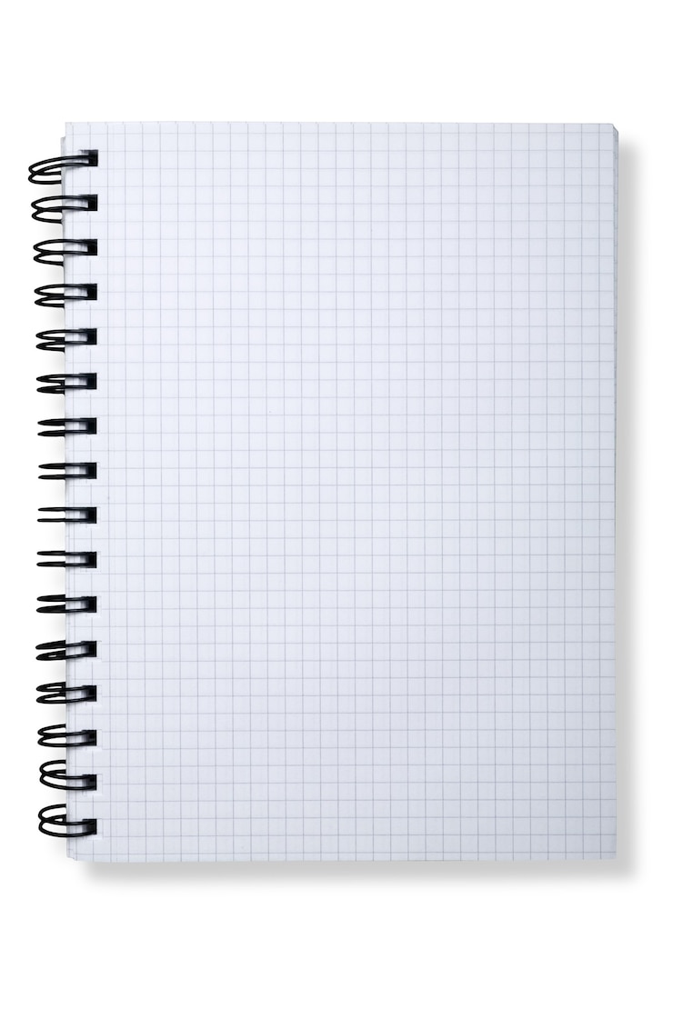 Photo un cahier blanc sur un fond blanc