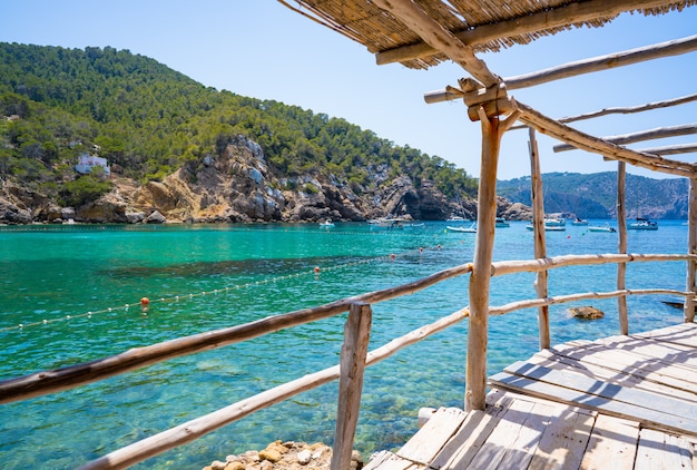 Cala Benirras plage d&#39;Ibiza à Sant Joan