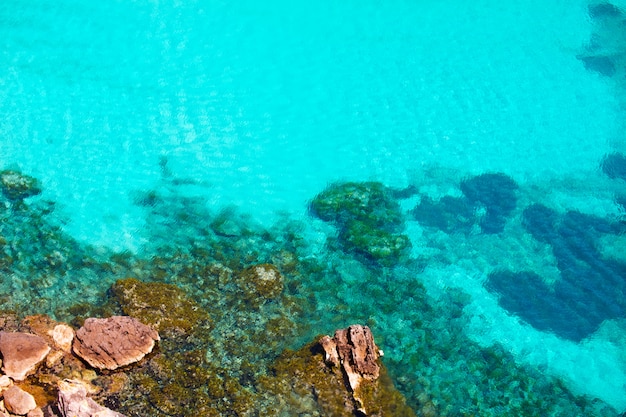 Cala Macarella Menorca turquoise Baléares Méditerranée