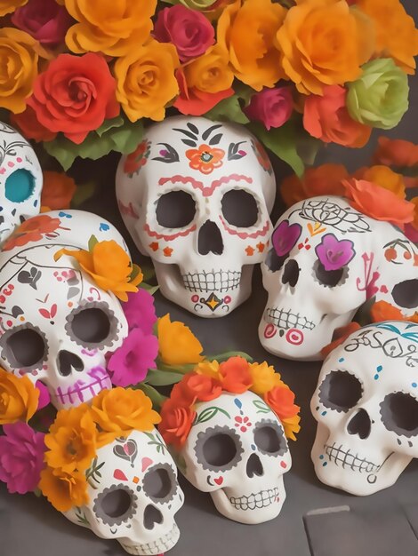 calaveras dia de los muerto