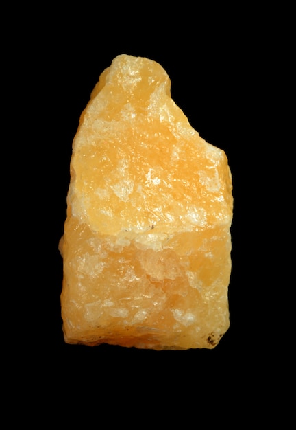 Calcite jaune brute