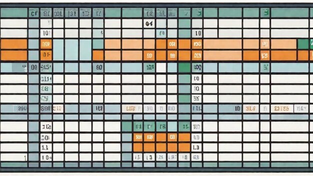 Photo calculs précis du calendrier des taux