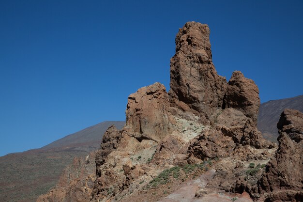 Caldera du mont Teide et ses montagnes environnantes