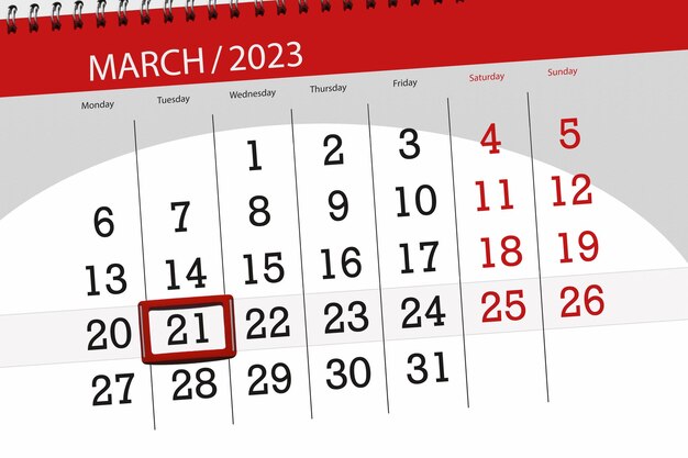 Calendrier 2023 date limite jour mois page organisateur date mars mardi numéro 21