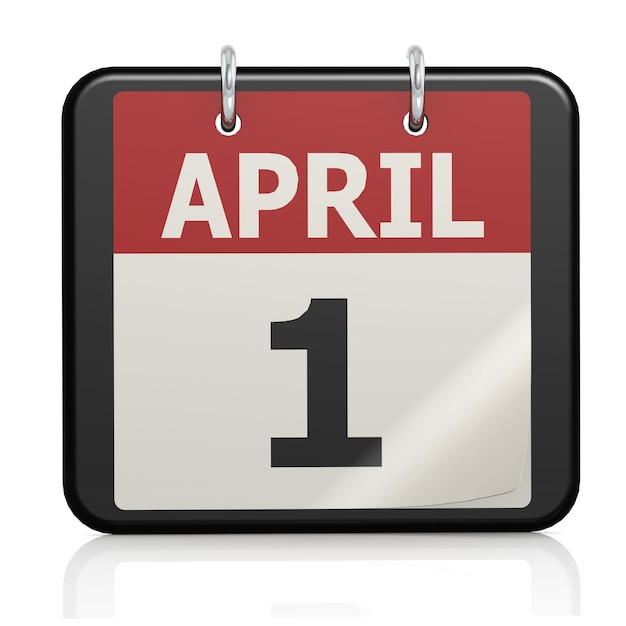 Calendrier du poisson d'avril du 1er avril