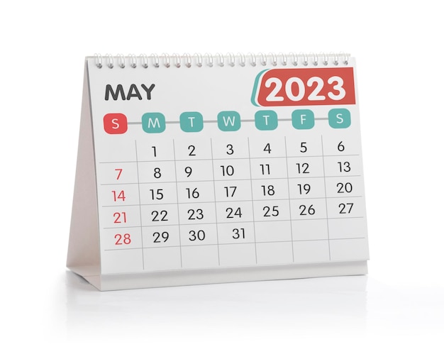 Calendrier de mai 2023