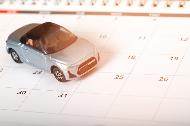 Calendrier et rendez-vous de paiement des primes d'assurance automobile