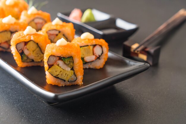 california sushi roll - style de cuisine japonaise