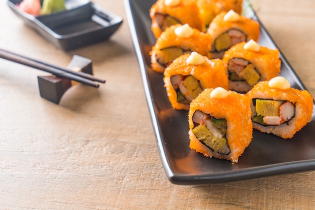 california sushi roll - style de cuisine japonaise