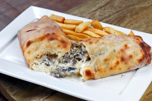 Calzone à pizza