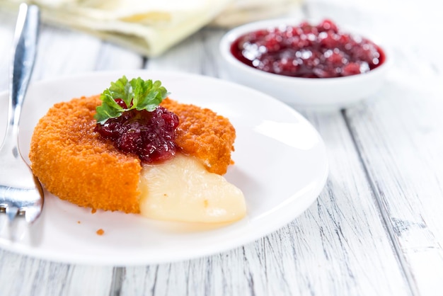 Camembert frit frais