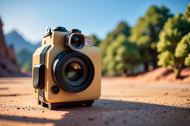 Caméra Enregistreur Vidéo Photographie Matériel Professionnel Fond D'écran Illustration