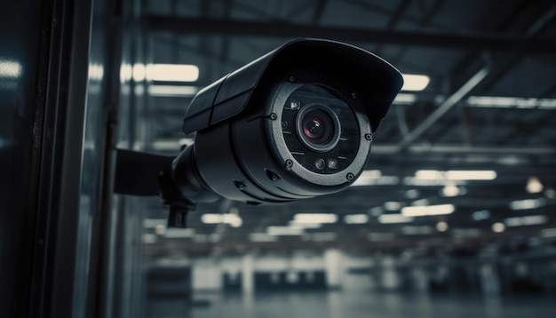 Photo caméra ip cctv concept de système de sécurité