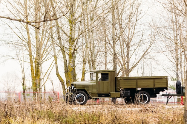 Camion militaire de la seconde guerre mondiale