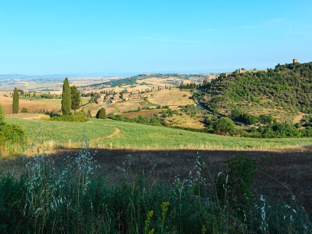 Campagne toscane Montepulciano Italie