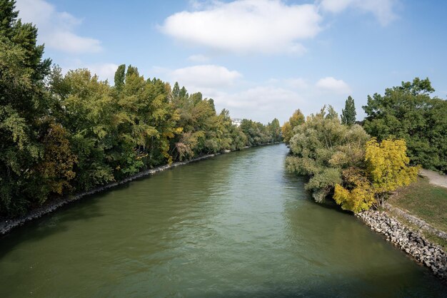 Photo canal du danube vienne autriche