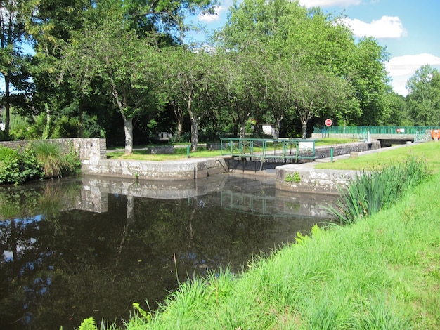 Canal NantesBrest à Gouarec