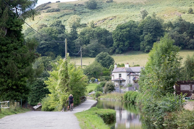 Canal de Shropshire Union Llangollen, Pays de Galles, Royaume-Uni