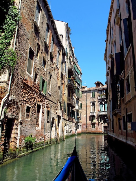 Le canal à Venise Italie