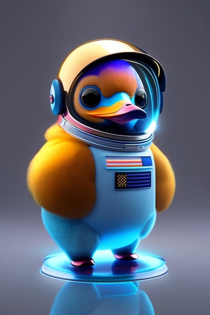Canard astronaute
