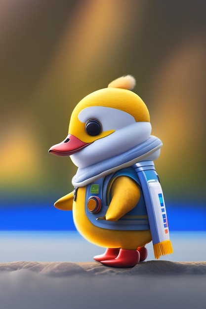 Canard astronaute