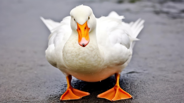 canard sur l&#39;eau