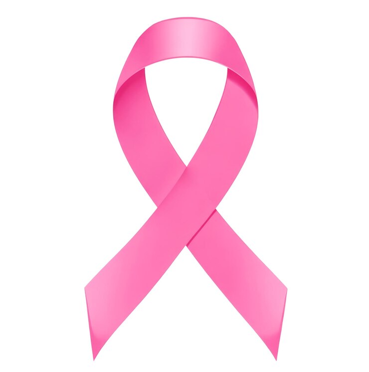 Photo cancer du sein isolé sur un fond transparent