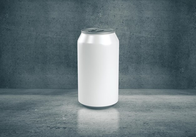 Canette de bière en aluminium