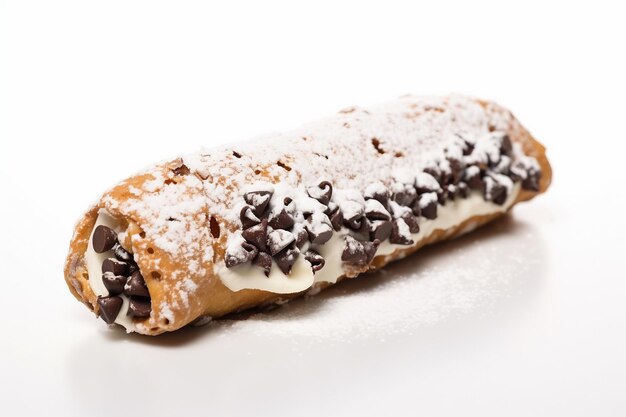 Photo cannoli au chocolat et à la noix