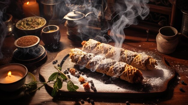 Les cannoli sont des pâtisseries siciliennes