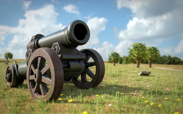 Photo le canon dans la citadelle d'halifax