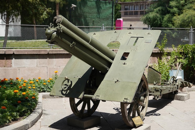 Canon de Musée de la guerre d'indépendance à Ankara Turkiye