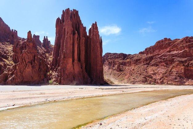 Canyon bolivien près de Tupiza Bolivie