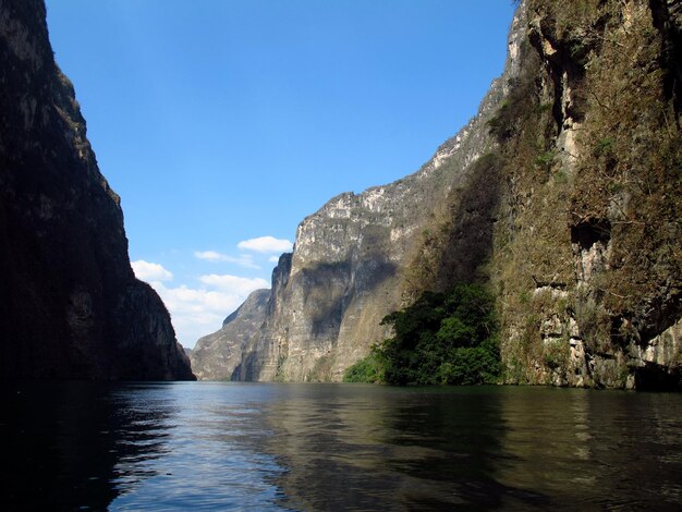 Le canyon de Sumidero au Mexique