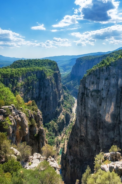 Canyon de Tazi à manavgat près d'antalya en turquie