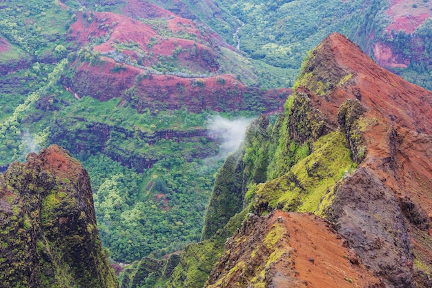 Canyon de Waimea, Kauai, Hawaï