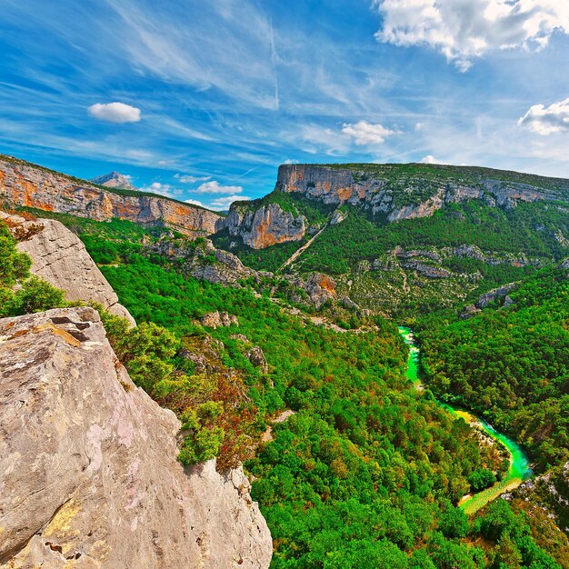 Photo le canyon