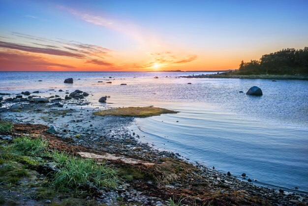 Cap des labyrinthes sur les îles Solovetsky