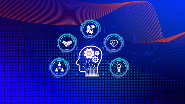 Capacité compétences douces compétences multiples responsabilité HR concept de ressources humaines développement d'attributs personnels personnalité numérique résolution de problèmes adaptabilité collaboration leadership créativité