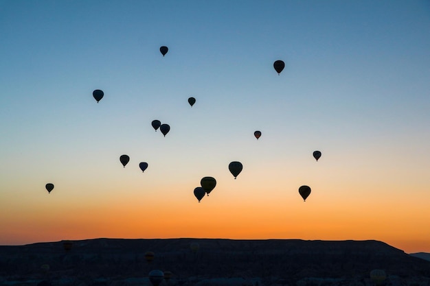 Cappadoce / Turquie, 8 juin 2019, Urgup, Göreme, Nevsehir, paysage de ballons